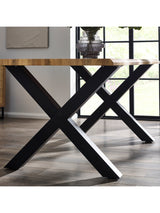 Harvey Live Edge Rectangular 4-6 Seater Dining Table