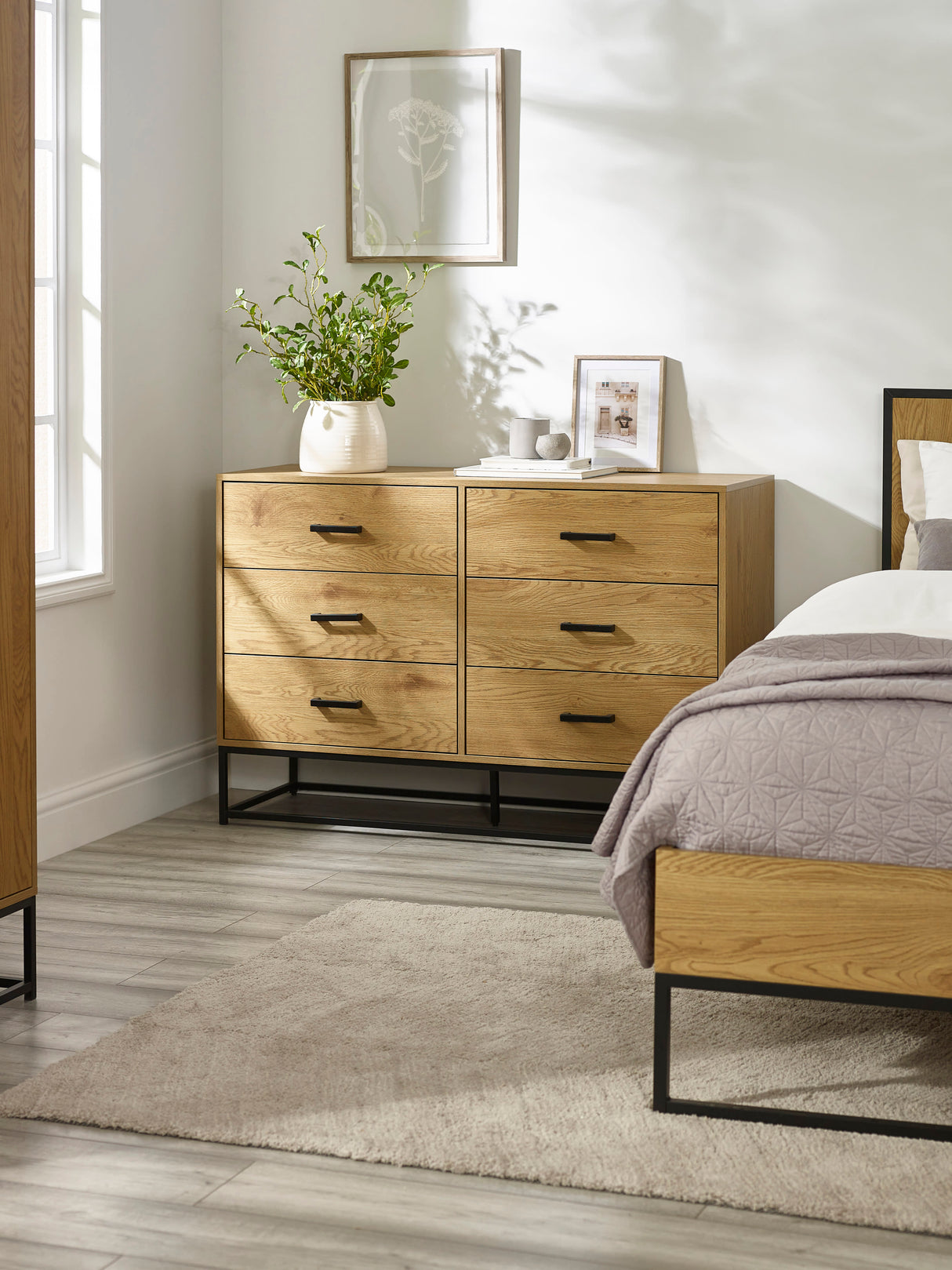 Harlow 6 Drawer Wide Chest