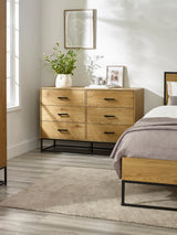 Harlow 6 Drawer Wide Chest