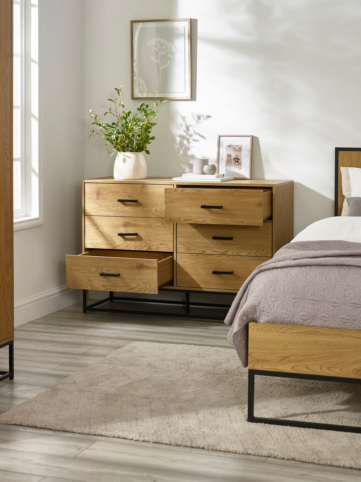 Harlow 6 Drawer Wide Chest