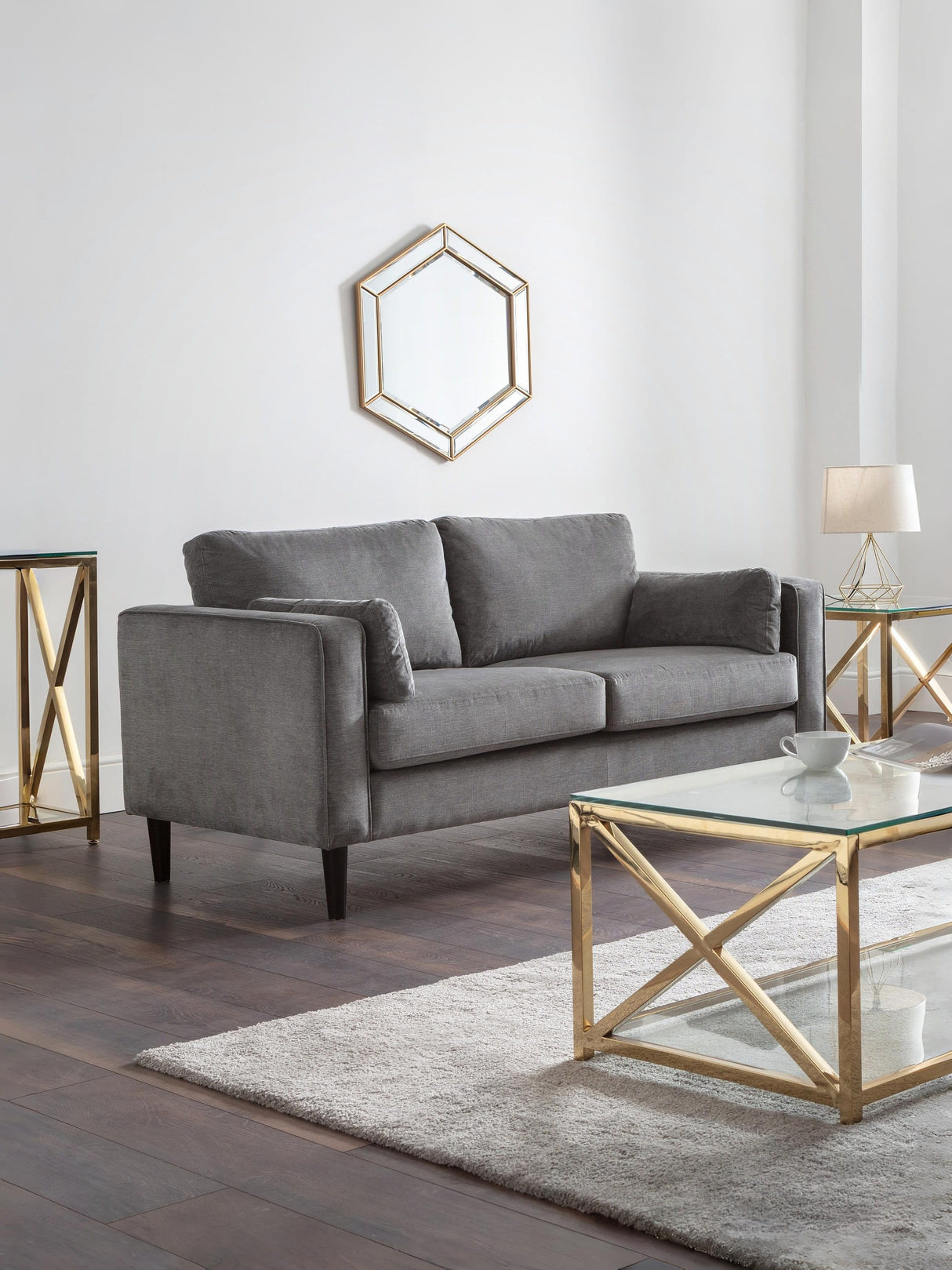 Hayward Upholstered 2 Seater Sofa