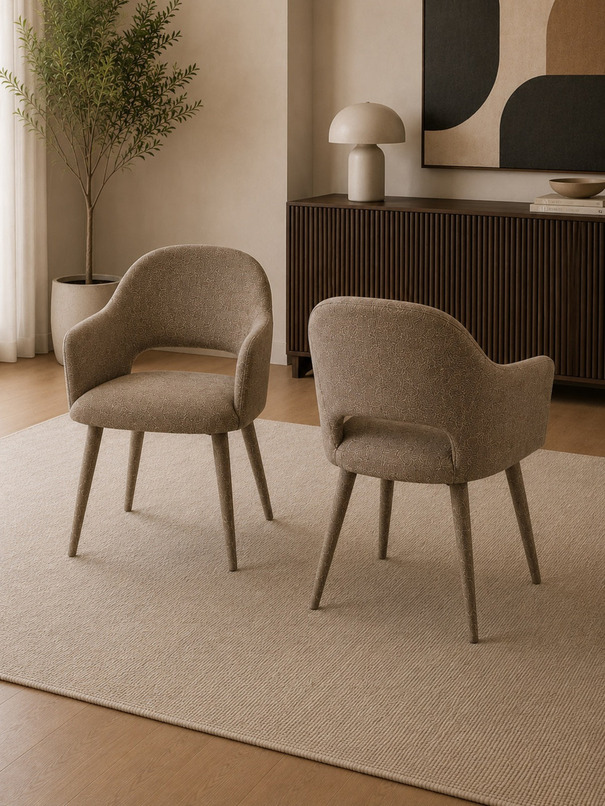 Hazel Upholstered Dining Chair (Set of 2)