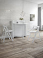 Helsinki 2 Seater Compact Drop Leaf Dining Set with Folding Chairs