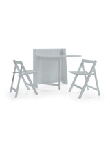 Helsinki 2 Seater Compact Drop Leaf Dining Set with Folding Chairs