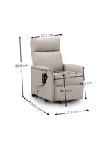 Helena Upholstered Rise and Recliner Chair