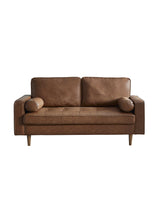 Henley Upholstered 3 Seater Sofa with Bolster Cushions