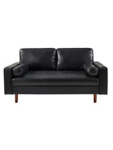 Henley Upholstered 3 Seater Sofa with Bolster Cushions