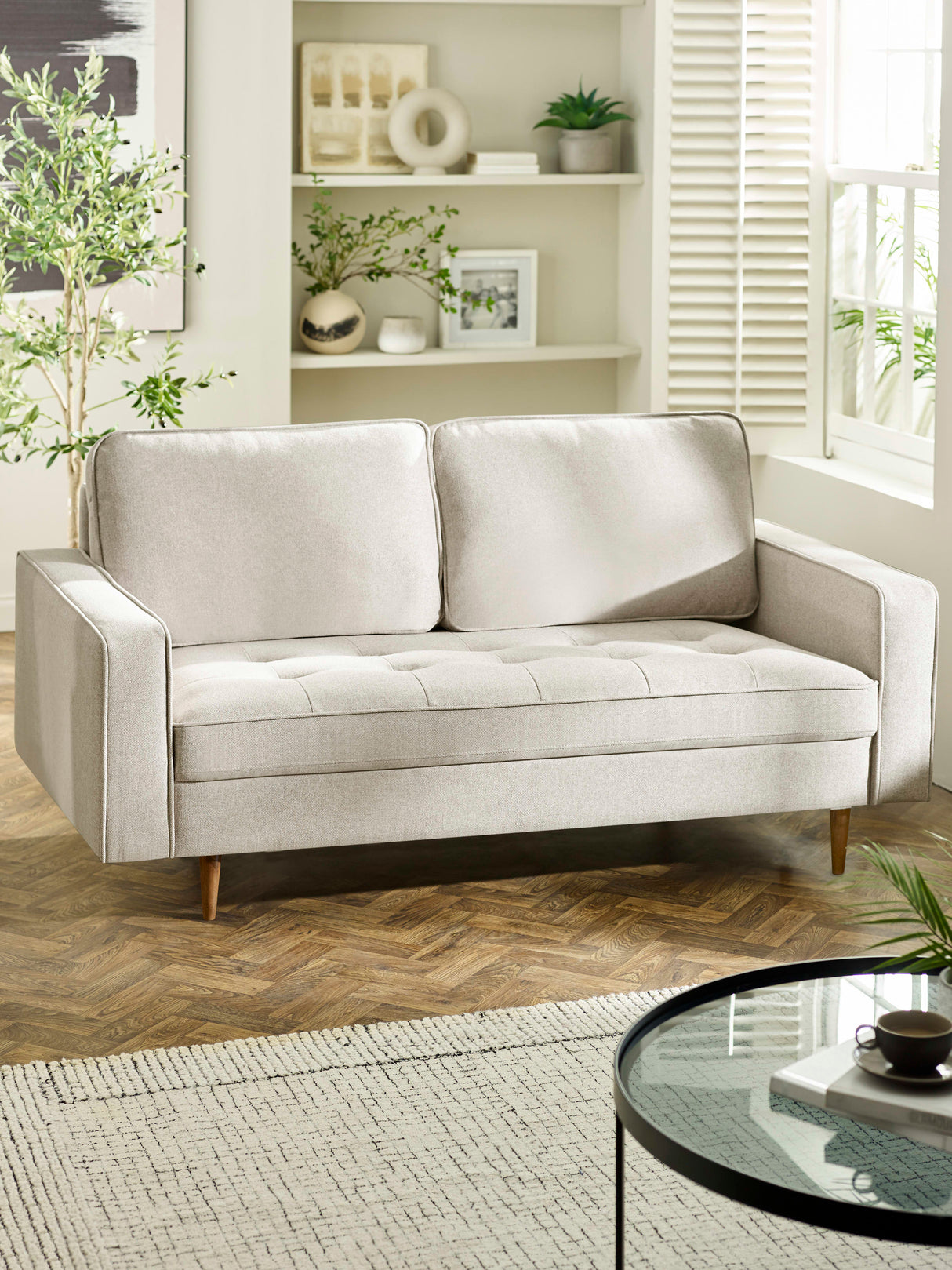 Henrietta Upholstered 3 Seater Sofa