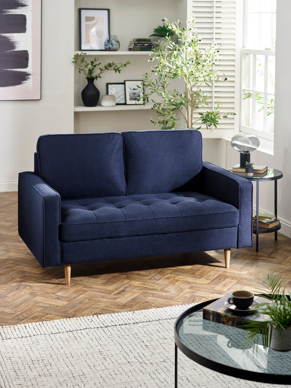 Henrietta Upholstered 2 Seater Sofa