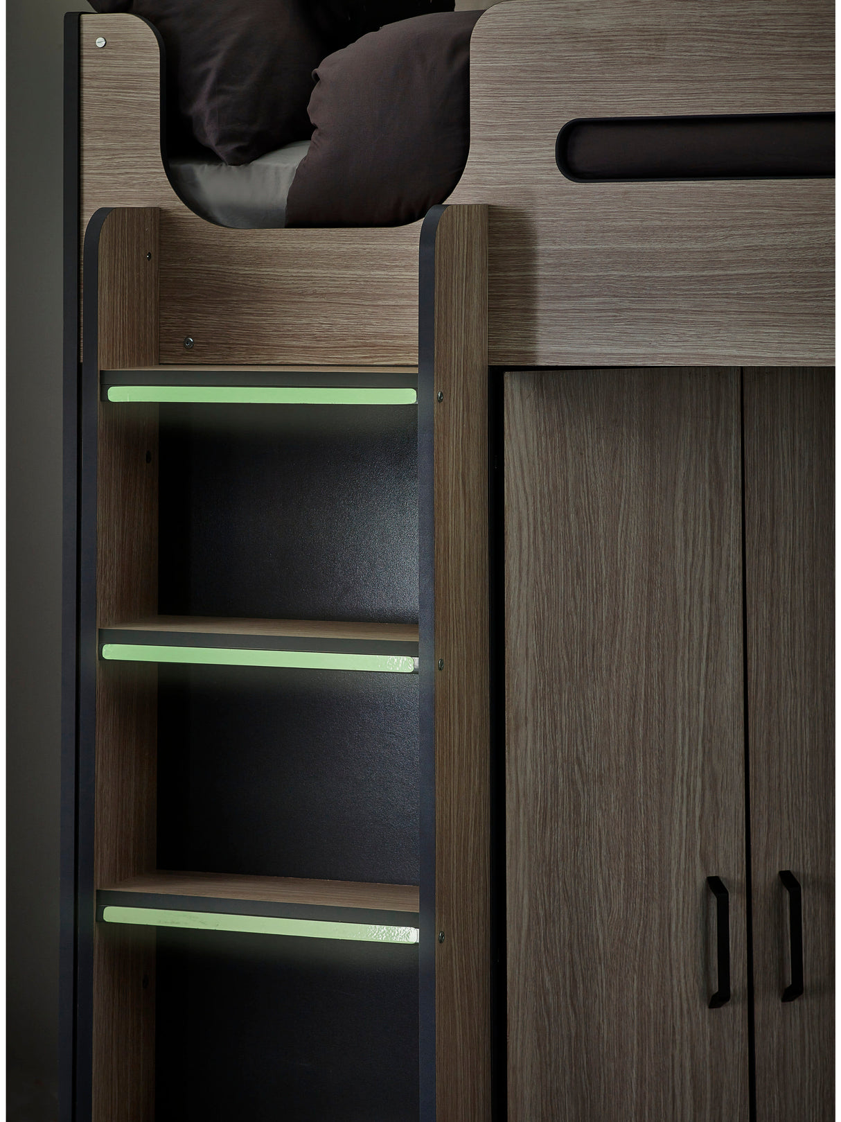 Hercules High Sleeper Bed with Desk