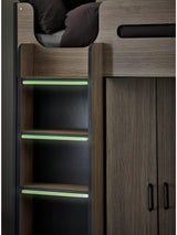 Hercules High Sleeper Bed with Desk