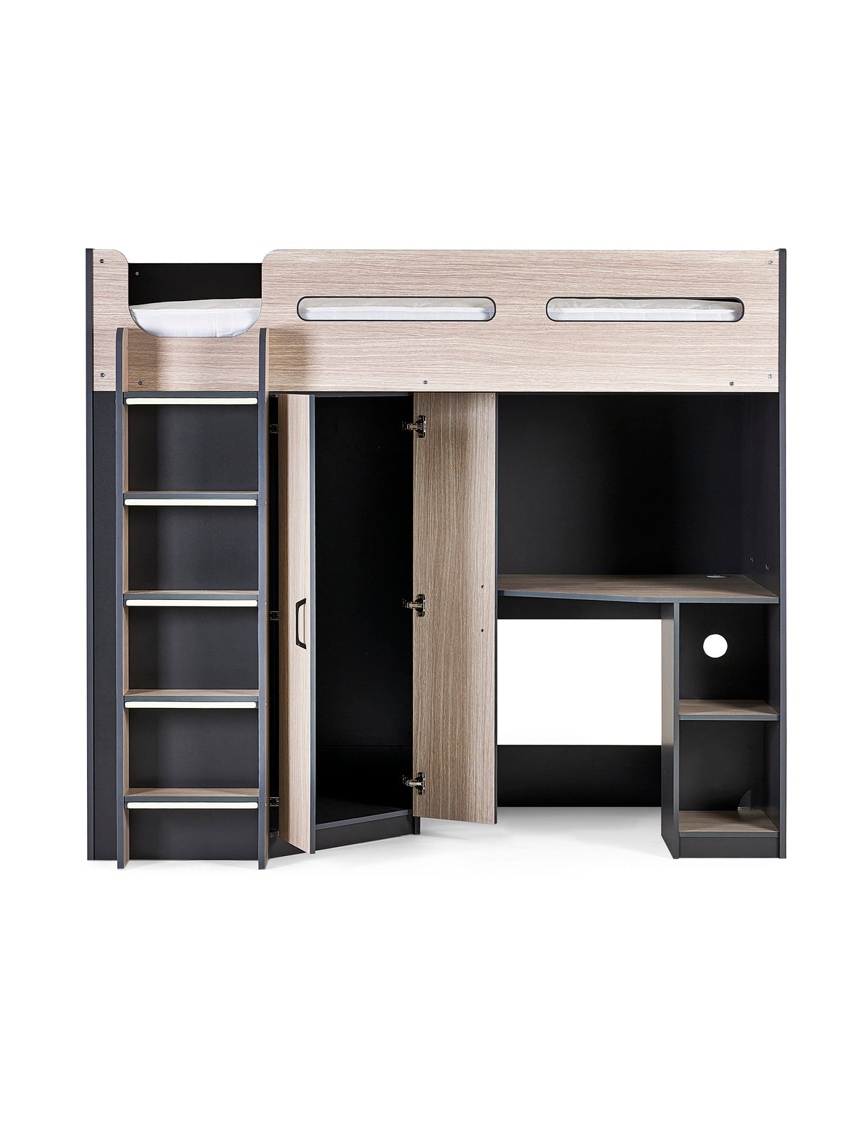 Hercules High Sleeper Bed with Desk