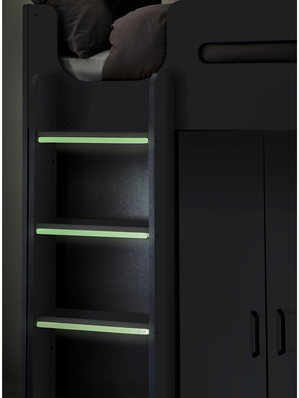 Hercules High Sleeper Bed with Desk