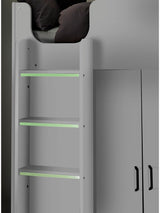 Hercules High Sleeper Bed with Desk