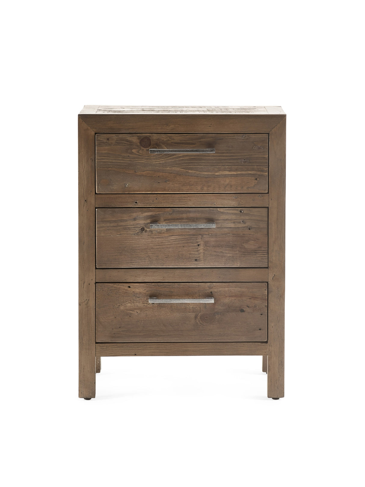 Heritage 3 Drawer Bedside Table