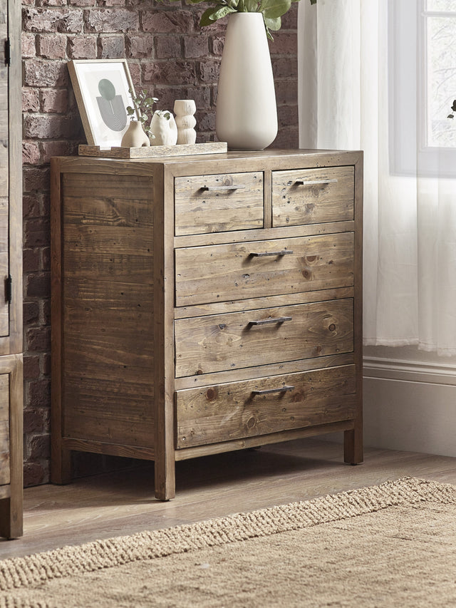 Heritage 5 Drawer Chest (3+2)