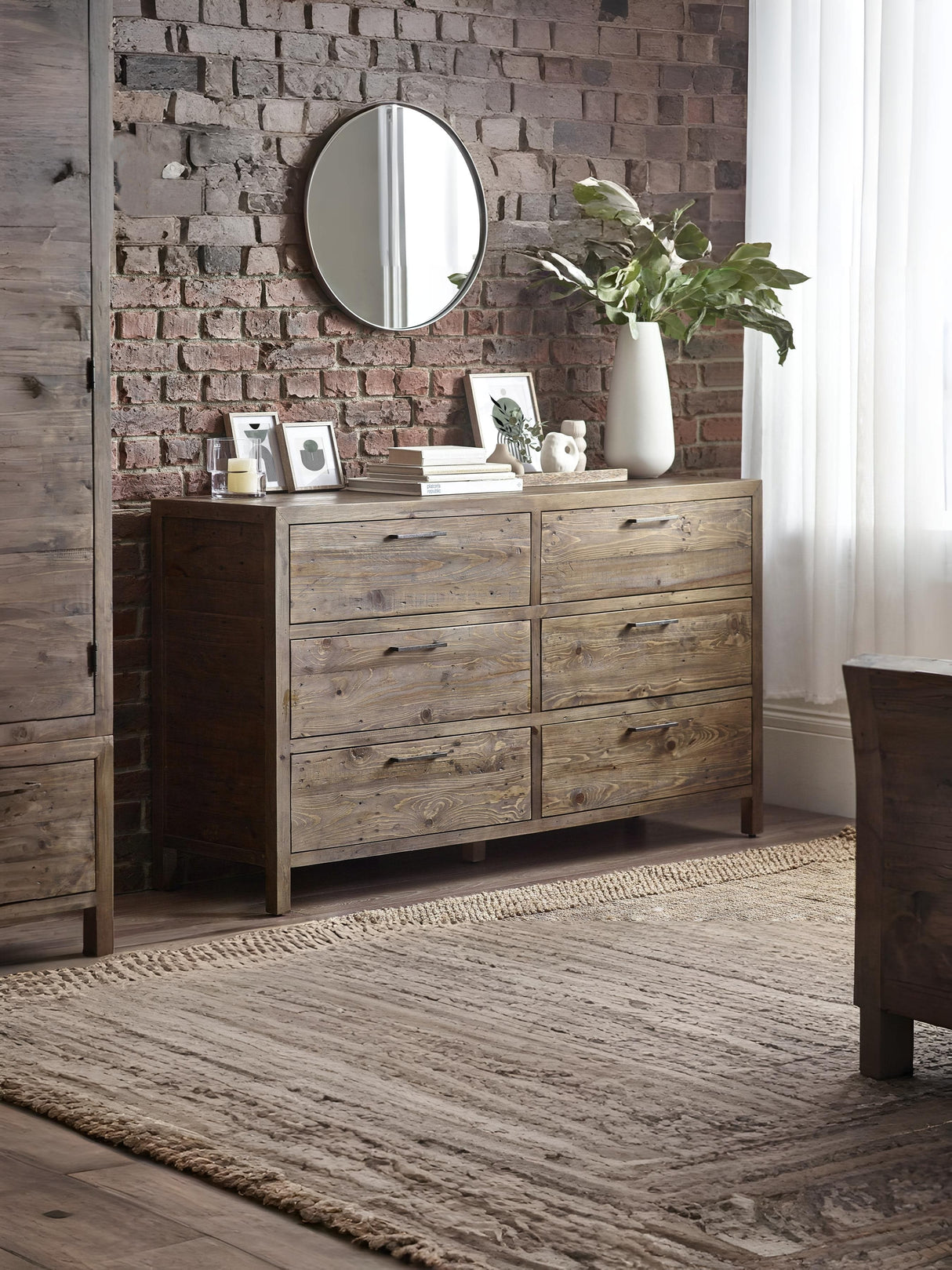 Heritage 6 Drawer Wide Chest