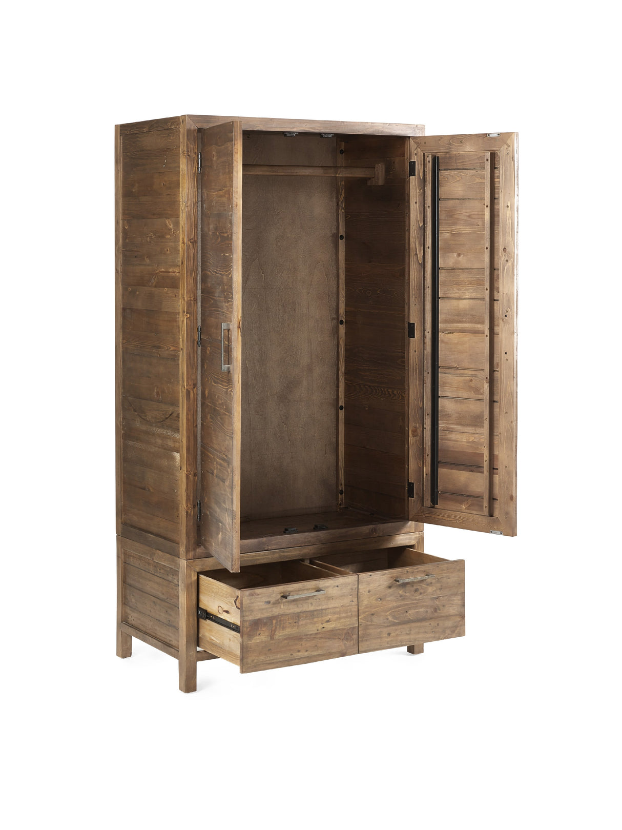 Heritage 2 Door 2 Drawer Wardrobe