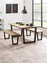 Hilton 2 Seater Dining Bench