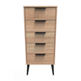 Hong Kong 5 Drawer Bedside Cabinet
