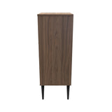 Hong Kong (Black Legs) 5 Drawer Bedside Cabinet