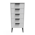 Hong Kong 5 Drawer Bedside Cabinet
