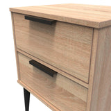 Hong Kong 2 Drawer Bedside Cabinet