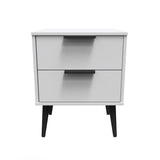 Hong Kong 2 Drawer Bedside Cabinet