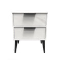 Hong Kong 2 Drawer Bedside Cabinet