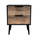 Hong Kong 2 Drawer Bedside Cabinet