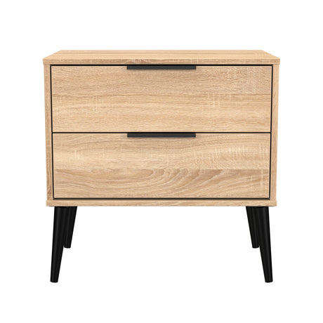 Hong Kong (Black Legs) 2 Drawer Midi Chest
