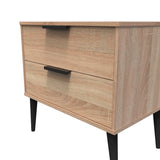 Hong Kong (Black Legs) 2 Drawer Midi Chest