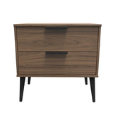 Hong Kong (Black Legs) 2 Drawer Midi Chest
