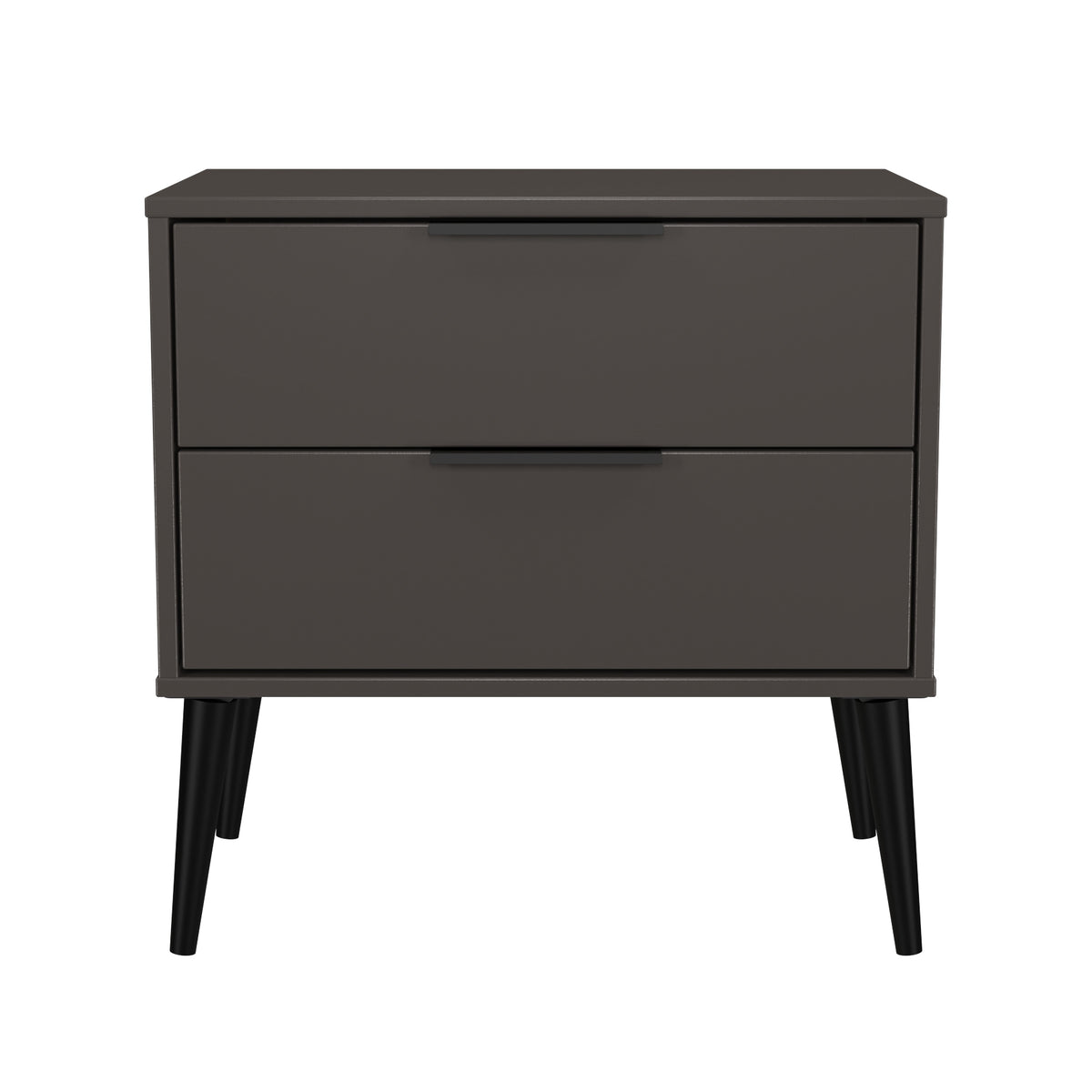 Hong Kong (Black Legs) 2 Drawer Midi Chest