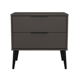 Hong Kong (Black Legs) 2 Drawer Midi Chest