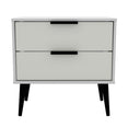 Hong Kong (Black Legs) 2 Drawer Midi Chest