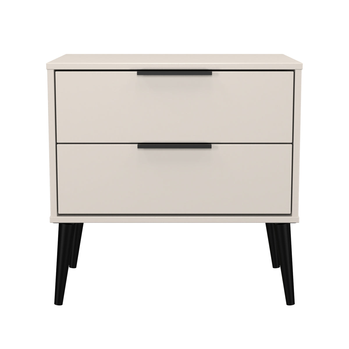 Hong Kong (Black Legs) 2 Drawer Midi Chest