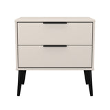 Hong Kong (Black Legs) 2 Drawer Midi Chest