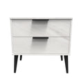 Hong Kong (Black Legs) 2 Drawer Midi Chest