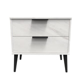 Hong Kong (Black Legs) 2 Drawer Midi Chest