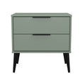 Hong Kong (Black Legs) 2 Drawer Midi Chest
