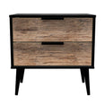 Hong Kong (Black Legs) 2 Drawer Midi Chest