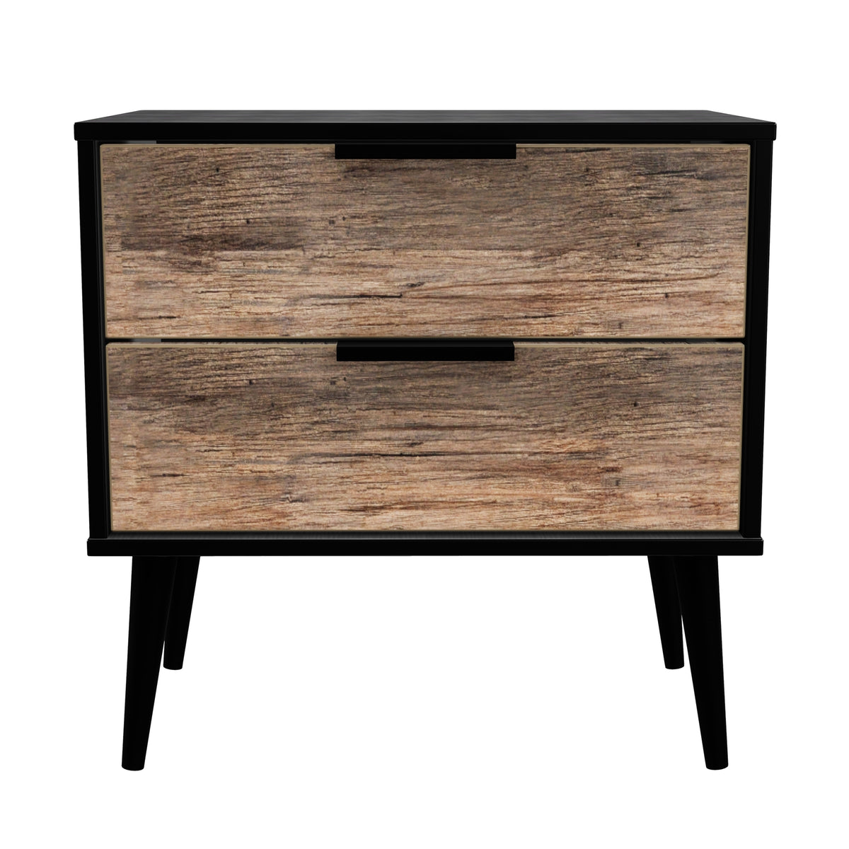 Hong Kong (Black Legs) 2 Drawer Midi Chest