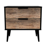 Hong Kong (Black Legs) 2 Drawer Midi Chest