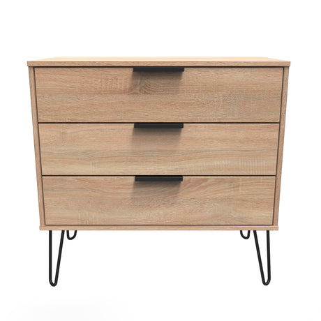 Hong Kong (Black Legs) 3 Drawer Chest