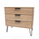 Hong Kong (Black Legs) 3 Drawer Chest