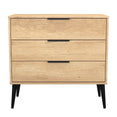 Hong Kong (Black Legs) 3 Drawer Chest