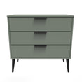 Hong Kong (Black Legs) 3 Drawer Chest