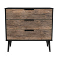 Hong Kong (Black Legs) 3 Drawer Chest