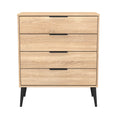 Hong Kong (Black Legs) 4 Drawer Chest